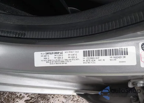 2014 Dodge Avenger Se z USA, uszkodzony, nr VIN 1C3CDZABXEN116147